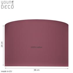 Young Deco - Lampa Sufitowa Soczysty Brudny Róż