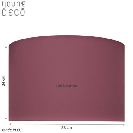 Young Deco - Lampa Sufitowa Soczysty Brudny Róż