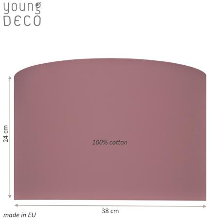 Young Deco - Lampa Sufitowa Delikatny Brudny Róż