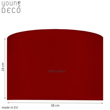 Young Deco - Lampa Sufitowa Czerwony