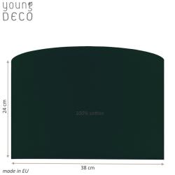 Young Deco - Lampa Sufitowa Butelkowa Zieleń
