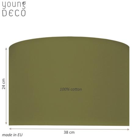 Young Deco - Lampa Sufitowa Oliwkowy