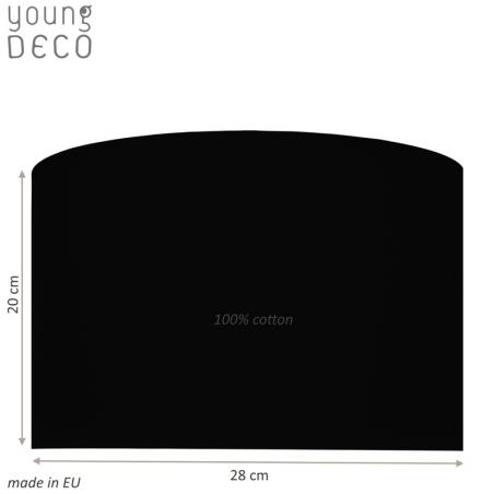 Young Deco - Lampa Sufitowa Mini Czarny