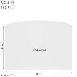 Young Deco - Lampa Sufitowa Mini Czysta Biel