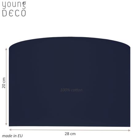 Young Deco - Lampa Sufitowa Mini Granatowy