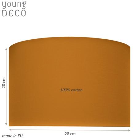 Young Deco - Lampa Sufitowa Mini Musztardowy