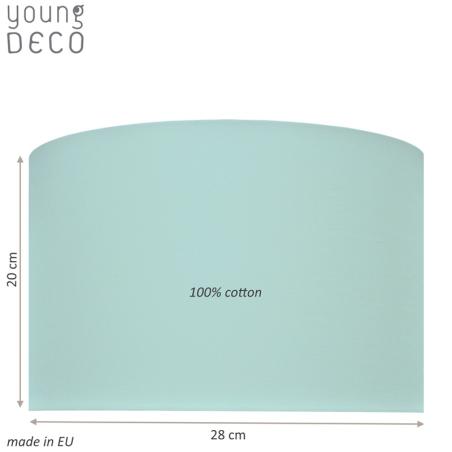 Young Deco - Lampa Sufitowa Mini Delikatny Miętowy