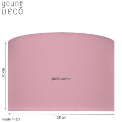 Young Deco - Lampa Sufitowa Mini Pastelowy Różowy