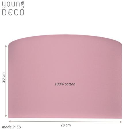 Young Deco - Lampa Sufitowa Mini Pastelowy Różowy