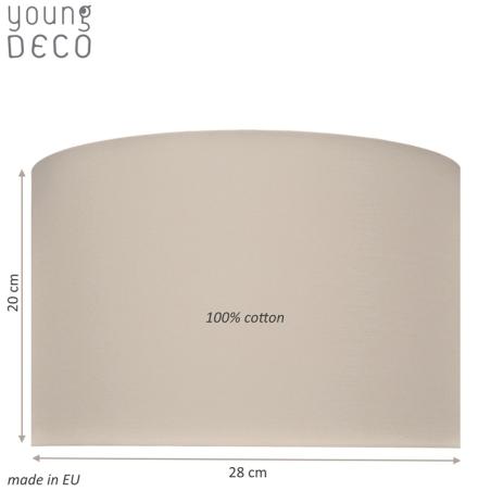 Young Deco - Lampa Sufitowa Mini Jasny Beżowy