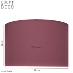 Young Deco - Lampa Sufitowa Soczysty Brudny Róż