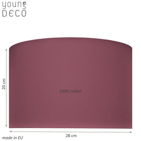 Young Deco - Lampa Sufitowa Soczysty Brudny Róż
