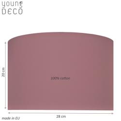 Young Deco - Lampa Sufitowa Mini Delikatny Brudny Róż