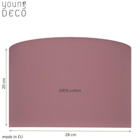 Young Deco - Lampa Sufitowa Mini Delikatny Brudny Róż