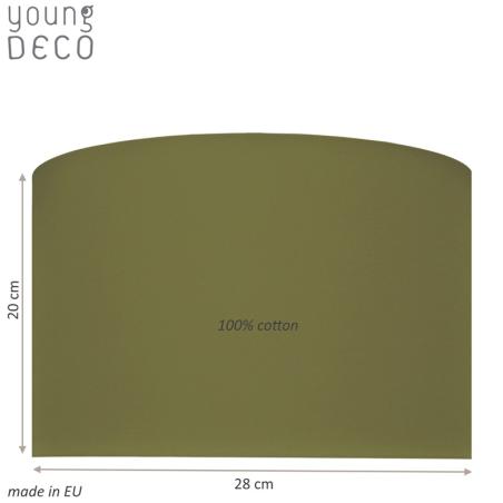 Young Deco - Lampa Sufitowa Mini Oliwkowy