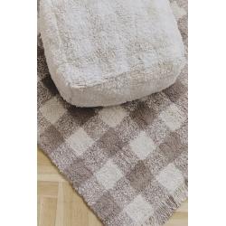 Dywan Bawełniany Vichy Marron 90x120cm Lorena Canals