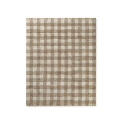 Dywan Bawełniany Vichy Marron 90x120cm Lorena Canals