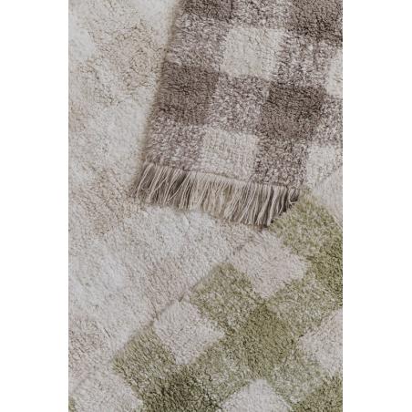 Dywan Bawełniany Vichy Ivory 90x120cm Lorena Canals