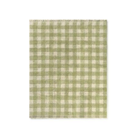 Dywan Bawełniany Vichy Matcha 150x180 cm Lorena Canals