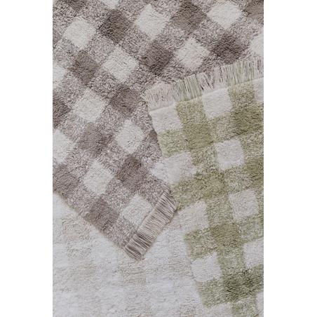 Dywan Bawełniany Vichy Matcha 150x180 cm Lorena Canals