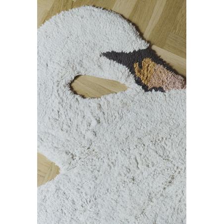 Dywan Bawełniany Łabędź 120×100 cm Swan Lake Lorena Canals