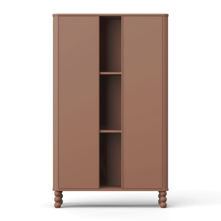 Dot Witryna Wood luck Design, słoneczna terakota