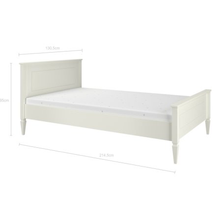 Bellamy Ines Elegant White Łóżko 200x120cm